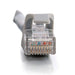 C2G Cat6 Booted Unshielded (UTP) Network Patch Cable - Patch cable - RJ-45 (M) to RJ-45 (M) - 50 cm - UTP - CAT 6 - molded, snagless, stranded - grey