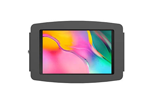 Compulocks Space Galaxy Tab A 10.1" 2019 Tablet Lock and Tablet Holder Display Wall Mount - Mounting kit (wall mount, enclosure) - for tablet - lockable - high-grade aluminium - black - screen size: 10.1" - mounting interface: 100 x 100 mm - surface mountable, flush mount - for Samsung Galaxy Tab A (2019) (10.1 in)