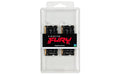 Kingston FURY Impact - DDR4 - kit - 16 GB: 2 x 8 GB - SO-DIMM 260-pin - 2666 MHz / PC4-21300 - CL15 - 1.2 V - unbuffered - non-ECC - black