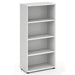 Impulse 1600mm Bookcase White I000171