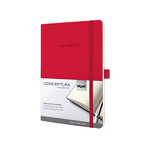 Best Value Sigel CONCEPTUM A5 Lined Softcover Notebook - Red