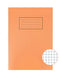 Best Value Silvine Exercise Book 5mm Squares 80 Pages A4 Orange EX113 [Pack of 10]