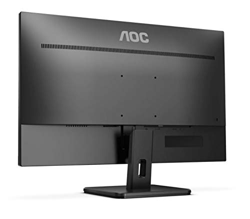 AOC 27E2QAE - LED monitor - 27" - 1920 x 1080 Full HD (1080p) @ 75 Hz - IPS - 250 cd/m - 1000:1 - 4 ms - HDMI, VGA, DisplayPort - speakers - black