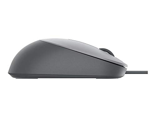 Dell MS3220 - Mouse - laser - 5 buttons - wired - USB 2.0 - titan grey - with 3 years Advanced Exchange Service - for Latitude 3120, 5320, 54XX, 5520, 7320, 7420, 7520, 9420 2-in-1