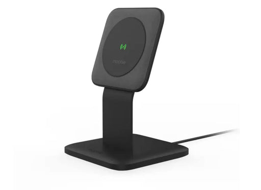 ZAGG mophie snap+ powerstation stand - Wireless power bank - 10000 mAh - 20 Watt - PD (24 pin USB-C) - on cable: USB-C - black