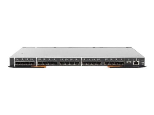 Lenovo Flex System FC5022 16Gb SAN Scalable Switch - Switch - Managed - 20 x 16Gb Fibre Channel SFP+ + 28 x 16Gb Fibre Channel + 2 x 10/100/1000 + 1 x 10/100 - plug-in module