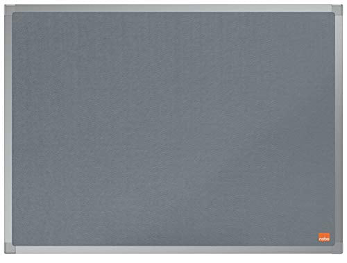 Nobo Essence Grey Felt Notice Board 600X450Mm Dd