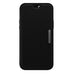 OtterBox Strada Series Folio - Flip cover for mobile phone - leather, polycarbonate, metal latch - shadow black - slim design