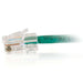 C2G Cat5e Non-Booted Unshielded (UTP) Network Patch Cable - Patch cable - RJ-45 (M) to RJ-45 (M) - 7 m - UTP - CAT 5e - stranded, uniboot - green