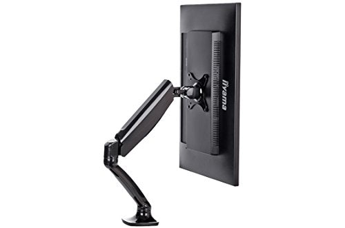 Iiyama DS3001C-B1 - Mounting kit - for Monitor (adjustable arm) - black - screen size: 10"-27" - desk-mountable - for ProLite E2783QSU-B1, XU2495WSU-B1