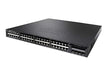 Cisco Catalyst 3650-48FS-S - Switch - L3 - Managed - 48 x 10/100/1000 (PoE+) + 4 x SFP - desktop, rack-mountable - PoE+ (775 W)