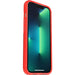 OtterBox Symmetry Plus Clear iPhone 13 Pro In The Red - translucent red