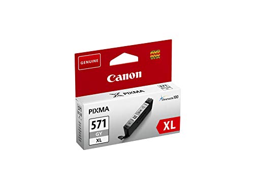 Canon CLI-571GY XL - 11 ml - High Yield - grey - original - ink tank - for PIXMA MG7750, MG7751, MG7752, MG7753, TS8050, TS8051, TS8052, TS8053, TS9050, TS9055