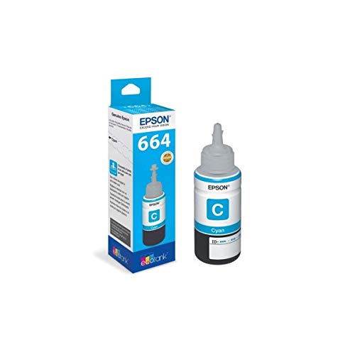 Epson T6642 - 70 ml - cyan - original - ink refill - for EcoTank ET-14000, ET-16500, ET-2500, ET-2550, ET-2600, ET-2650, ET-3600, ET-4500, ET-4550