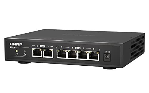 Switch 6Port Desktop 2x10Gbe 4x2.5Gbe