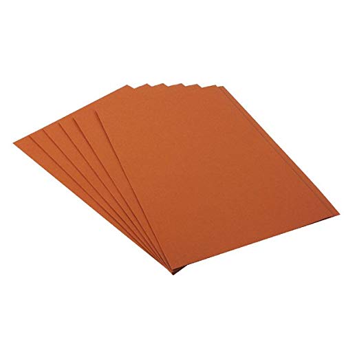 Best Value ExaClair FS315-ORGZ - Guildhall Square Cut Folders Foolscap Orange PK100