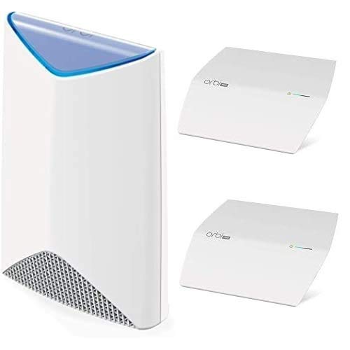 NETGEAR Orbi Pro SRR60 - Wireless router - 3-port switch - GigE - 802.11a/b/g/n/ac - Tri-Band - wall-mountable, ceiling-mountable