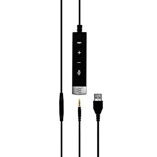 EPOS I SENNHEISER IMPACT SC 635 USB - Headset - on-ear - wired - USB, 3.5 mm jack - black, silver