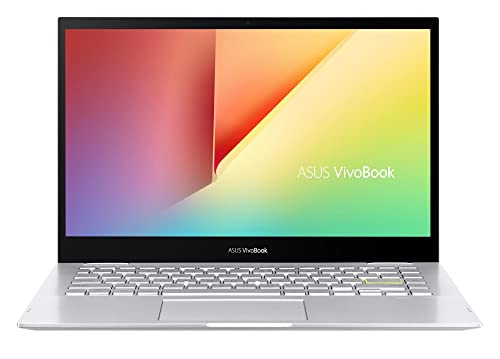 ASUS VivoBook Flip 14 TP470EA 14 Inch Touchscreen Full HD Intel Core i3 1115G4 4GB RAM 256GB SSD Intel UHD Graphics Windows 10 Home Silver Notebook