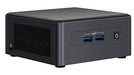 Intel Next Unit of Computing Kit 11 Pro Kit - NUC11TNHi50L - Barebone - mini PC - 1 x Core i5 1135G7 / 2.4 GHz - RAM 0 GB - Iris Xe Graphics - GigE, 2.5 GigE - WLAN: 802.11a/b/g/n/ac/ax, Bluetooth 5.1