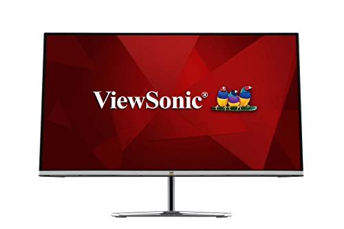 Viewsonic VX2476-SMH - LED monitor - 24" (23.8" viewable) - 1920 x 1080 Full HD (1080p) @ 75 Hz - IPS - 250 cd/m? - 1000:1 - 4 ms - HDMI, VGA - speakers