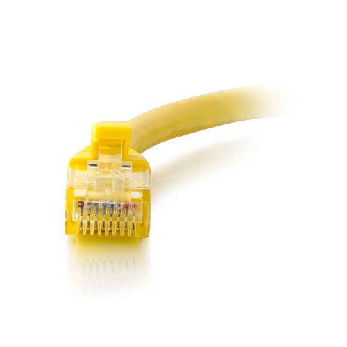 C2G Cat5e Booted Unshielded (UTP) Network Patch Cable - Patch cable - RJ-45 (M) to RJ-45 (M) - 5 m - UTP - CAT 5e - molded, snagless, stranded - yellow