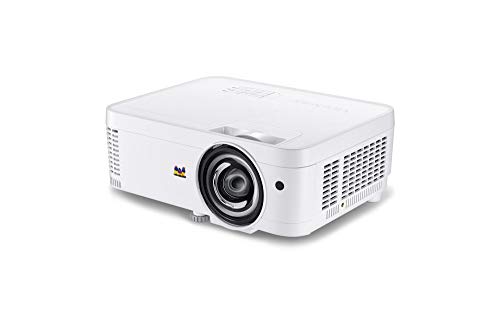 Viewsonic PS600W - DLP projector - 3D - 3500 ANSI lumens - WXGA (1280 x 800) - 16:10 - 720p - short-throw fixed lens