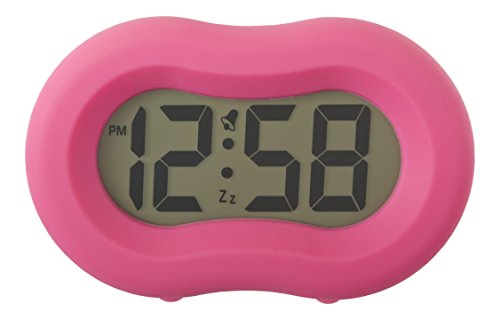 Acctim Vierra Alarm Clock Hot Pink 15110