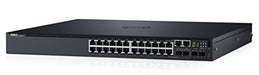 Dell Networking S3124P - Switch - L3 - Managed - 24 x 10/100/1000 (PoE+) + 2 x 10 Gigabit SFP+ + 2 x combo Gigabit SFP - front to back airflow - rack-mountable - PoE+ (30.8 W) - with 1 Year ProSupport with Next Business Day On-Site Service