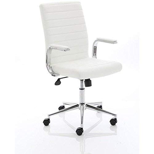 Ezra Executive White Leather Chair EX000189