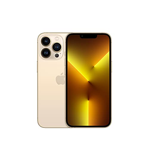 Apple iPhone 13 Pro - Smartphone - dual-SIM - 5G NR - 1 TB - 6.1" - 2532 x 1170 pixels (460 ppi) - Super Retina XDR Display with ProMotion - 3x rear cameras 12 MP front camera - gold