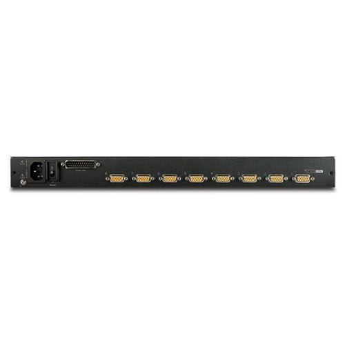 APC 17in Rack LCD Console 8 Port KVM Switch