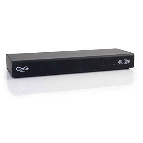 C2G 2-Port HDMI Splitter - Video/audio splitter - 2 x HDMI - desktop