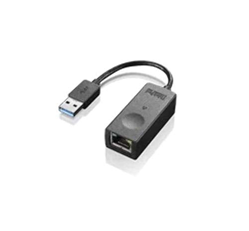 Lenovo ThinkPad USB 3.0 Ethernet adapter - Network adapter - USB 3.0 - Gigabit Ethernet - for ThinkCentre M90, ThinkPad E14 Gen 3, L14 Gen 2, L15 Gen 2, P14s Gen 2, V50t Gen 2 13