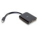 C2G Mini DisplayPort 1.2 to Dual HDMI MST Hub - Video/audio splitter - 2 x HDMI - desktop