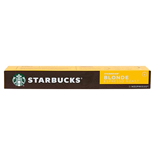 STARBUCKS by Nespresso Blonde Roast Espresso 5.7g Coffee Pods 