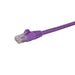 StarTech N6PATC2MPL 2 m Gigabit Snagless RJ45 UTP Cat6 Patch Cable - Purple