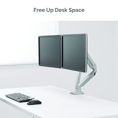 Fellowes Platinum Series Dual Monitor Arm Silver Dd