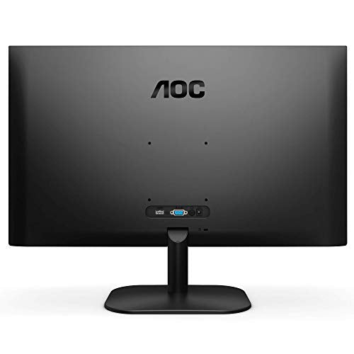 AOC 24B2XDA - LED monitor - 24" (23.8" viewable) - 1920 x 1080 Full HD (1080p) @ 75 Hz - IPS - 250 cd/m - 1000:1 - 4 ms - HDMI, DVI, VGA - speakers - black