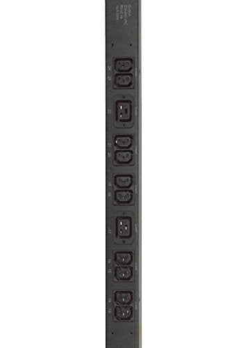 Rack PDU,Basic,ZeroU,16A,230V,(20)C13 & (4)C19, IEC309, 10 ft Cord