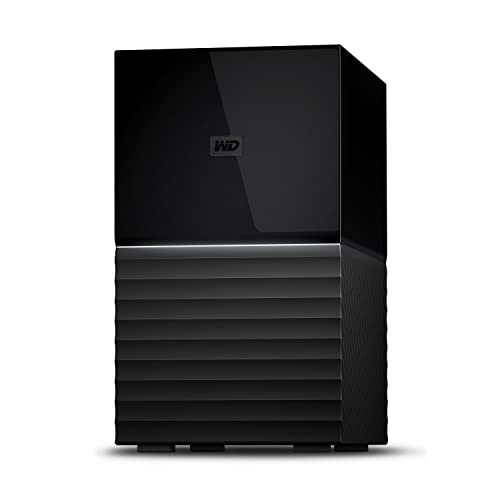 WD My Book Duo WDBFBE0280JBK - Hard drive array - 28 TB - 2 bays - HDD 14 TB x 2 - USB 3.1 Gen 1 (external)