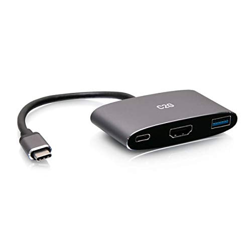 C2G USB C Docking Station - USB C to HDMI, USB 3.0 & USB C - Docking station - USB-C / Thunderbolt 3 - HDMI