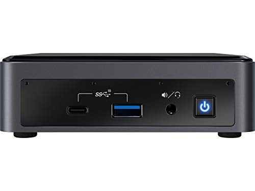 Intel Next Unit of Computing Kit 10 Performance - NUC10i7FNKPA - Barebone - mini PC - 1 x Core i7 10710U / 1.1 GHz - RAM 8 GB - SSD 256 GB - UHD Graphics - GigE - WLAN: Bluetooth 5.0, 802.11a/b/g/n/ac/ax - Win 10 Home 64-bit