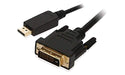 2-Power - Display cable - dual link - DisplayPort (P) to DVI-D (P) - 1 m