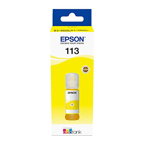 Epson EcoTank 113 - 70 ml - yellow - original - ink refill - for EcoTank ET-16150, 16600, 16650, 5150, 5170, 5800, 5850, 5880, EcoTank Pro ET-5150, 5170