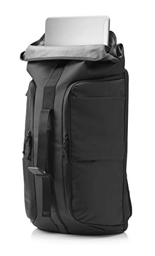 HP Pavilion Wayfarer - Notebook carrying backpack - 15.6" - black - for OMEN by HP 15, HP 14, 15, ENVY x360, Pavilion Gaming 15, Pavilion x360, Spectre x360