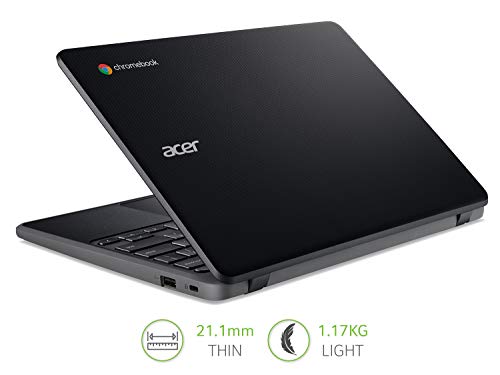 Acer Chromebook 311 C722-K200 - MT8183 / 2 GHz - Chrome OS - 4 GB RAM - 32 GB eMMC - 11.6" 1366 x 768 (HD) - Mali-G72 MP3 - Wi-Fi 5 - shale black - kbd: UK