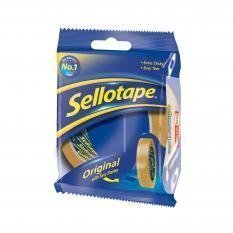 Best Value Sellotape original golden clear sticky tape 24mm x 66m x 1 single roll