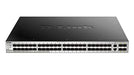 D-Link DGS 3130-54S - Switch - L3 Lite - Managed - 48 x SFP + 2 x 10 Gigabit Ethernet + 4 x 10 Gigabit SFP+