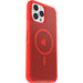 OtterBox Symmetry Plus Clear iPhone 13 Pro Max / iPhone 12 Pro Max-in The Red - translucent red